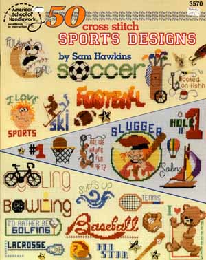 50 Cross stich Sports Designs
